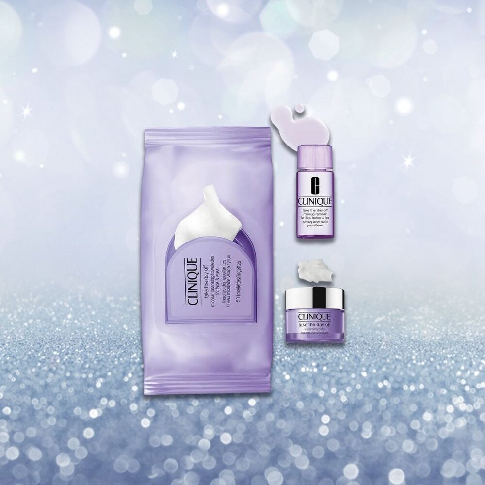 Clinique Take It All Off Makeup Remover Set-3Pcs